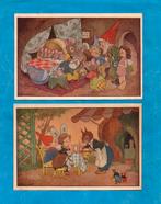 2x Mooie oude F.Langeler kaarten- Muisjes/Elfen/dwergen P068, Verzamelen, Ansichtkaarten | Themakaarten, Ophalen of Verzenden