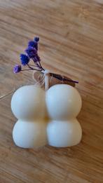 Paraffinevrije Kaars - 2x2 cm, Ophalen, Overige materialen, Wit, Nieuw