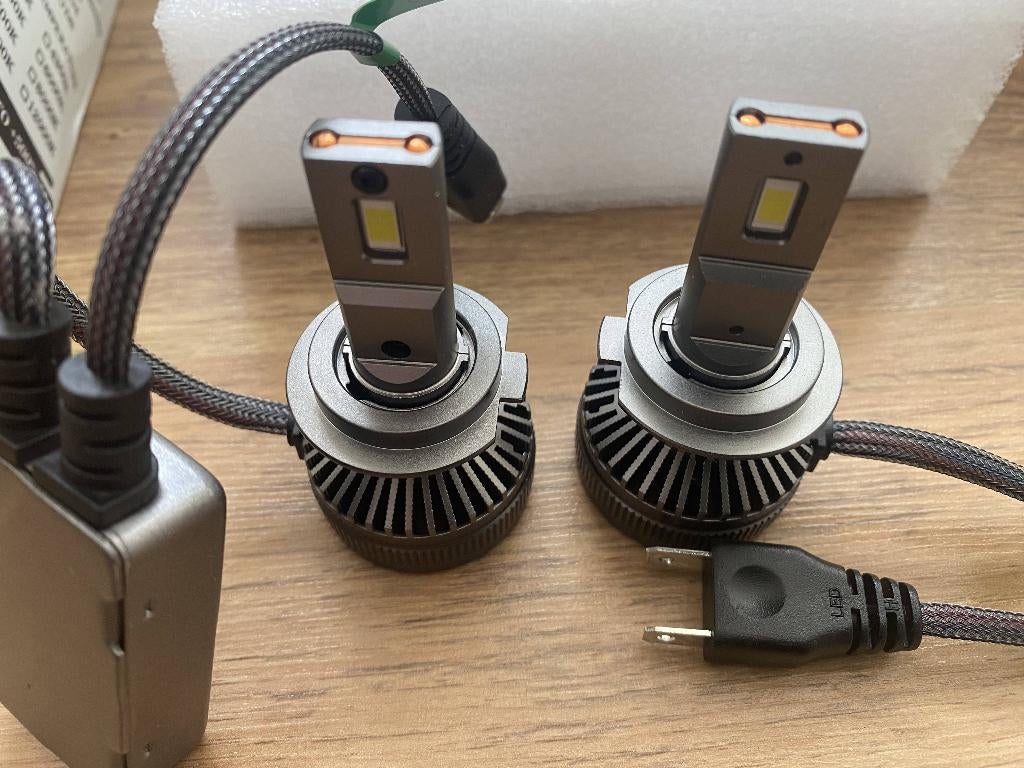 H7 en H1 auto Led Lampen met Canbus Module en Cooling Fan, Auto-onderdelen, Verlichting, Ophalen of Verzenden, Nieuw