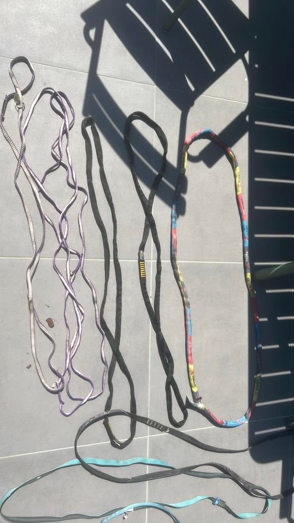 Rope Access / Klim slings set – Petzl, Beal, Texora, Rock, Sport en Fitness, Klimsport, Ophalen of Verzenden, Klimsport-accessoire