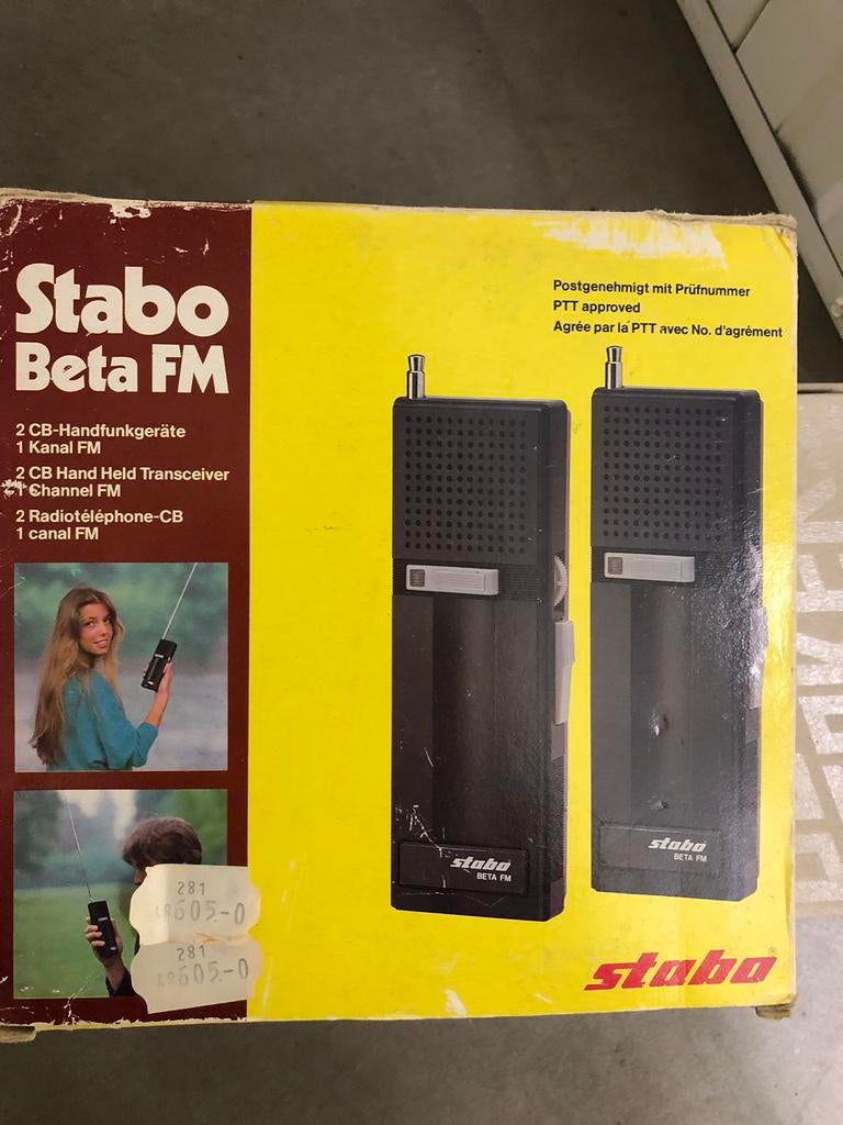 Stabo beta FM, Ophalen of Verzenden, Zo goed als nieuw