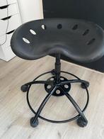 Bureau kruk, Huis en Inrichting, Bureaustoelen, Ophalen of Verzenden, Gebruikt, Zwart, Bureaukruk