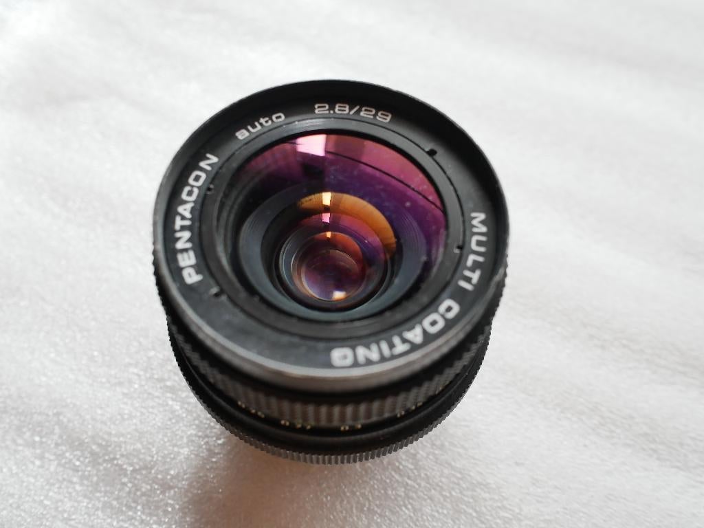 Pentacon Auto f2.8 29mm M42 Mount, Ophalen, 1980 tot heden, Lens of Lenzen