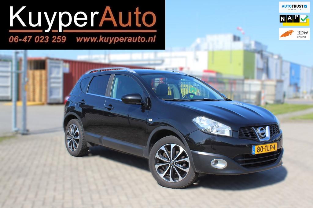 Nissan Qashqai 2.0 Connect Edition NAP CAMERA NAVI PANO TREK, Auto's, Nissan, Euro 5, Gebruikt, 4 cilinders, Zwart