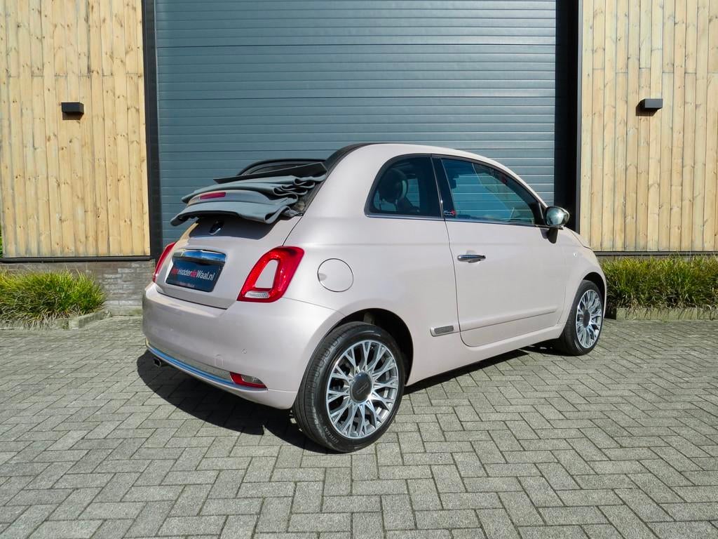 Fiat 500 C 1.2 Star cabrio automaat *Carplay *navi *16 inch, Parkeersensor, Gebruikt, Cabriolet, 4 stoelen