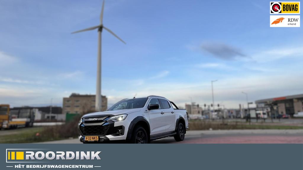 Isuzu Dmax Pickup BEV 4x4 -3500 kg aanhangwagen gewicht - De, Auto's, Bestelauto's, Automaat, Zwart, 177 pk, 2320 kg