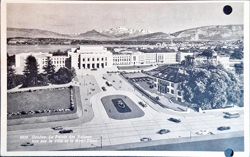 Genève Zwitserland 1937, Ophalen of Verzenden, 1920 tot 1940, Gelopen, Overig Europa