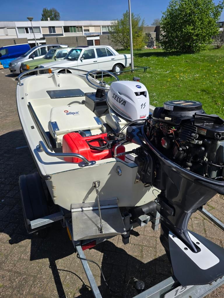 Boston whaler, Ophalen, 10 tot 30 pk, Gebruikt, Minder dan 3 meter