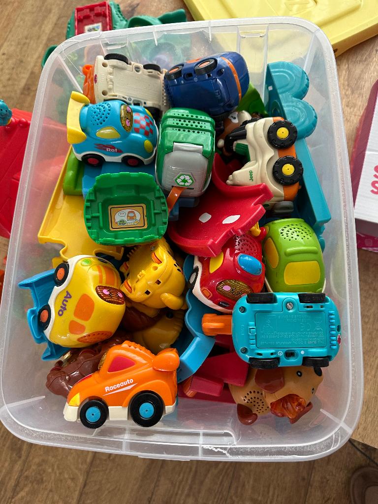 Toet toet auto’s en banen / zoef zoef dieren, Kinderen en Baby's, Speelgoed | Vtech, Ophalen, Gebruikt, 2 tot 4 jaar
