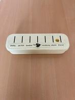 Vintage Brabantia Huishoudspaarpot met sleutel, Verzamelen, Ophalen of Verzenden, Gebruikt, Metaal of Blik, Overige thema's