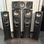 KEF iQ70, iQ50 en iQ60c complete 5.0 set “TOP STAAT”, Audio, Tv en Foto, Zo goed als nieuw, Complete surroundset, 120 watt of meer