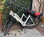 Een mooi stel “ Stella cosmo pearl white” te koop., Fietsen en Brommers, Elektrische fietsen, Gebruikt, 59 cm of meer, 50 km per accu of meer