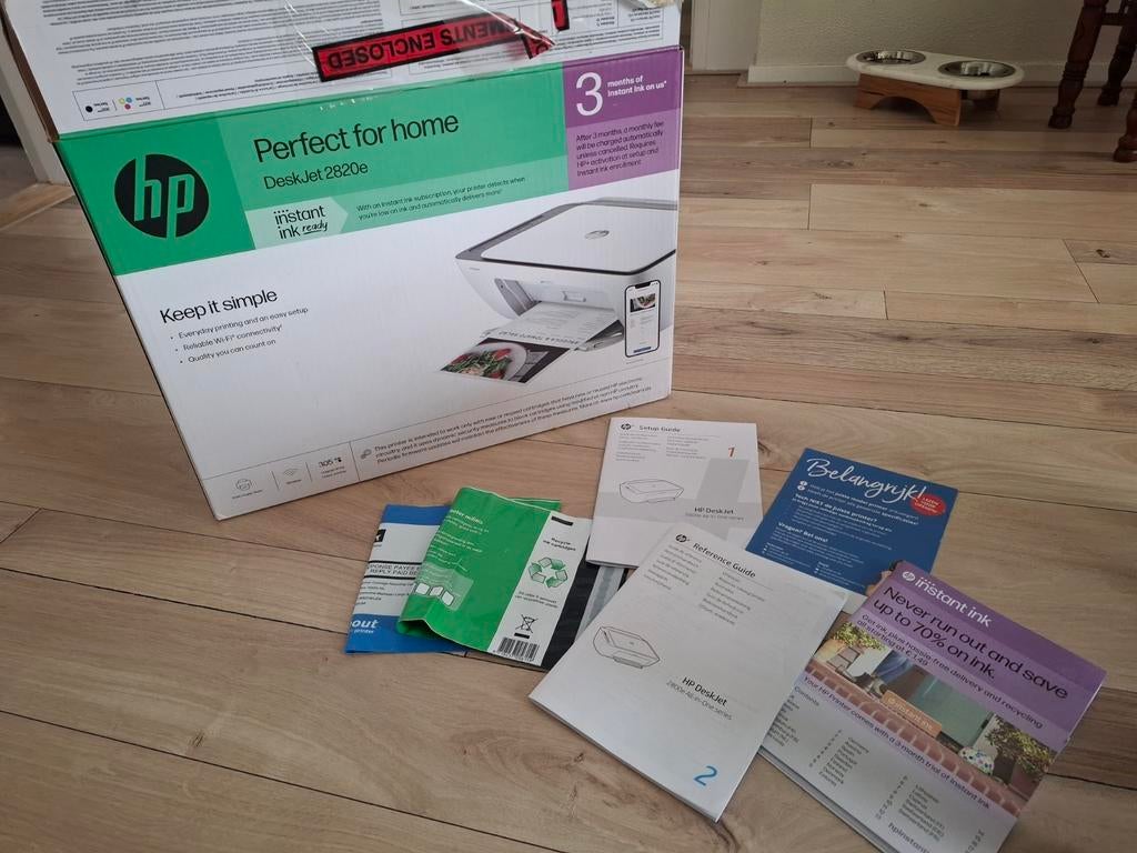 HP deskjet 2820e printer en kopieerapparaat, Computers en Software, Printers, Ophalen, Zo goed als nieuw