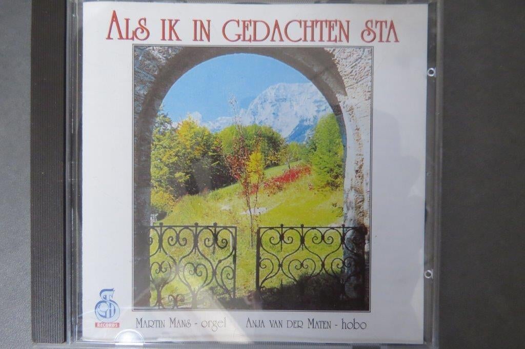 Cd pasen: Als ik in gedachten sta, Martin Mans orgel en hobo, Ophalen of Verzenden, Zo goed als nieuw, Gospel