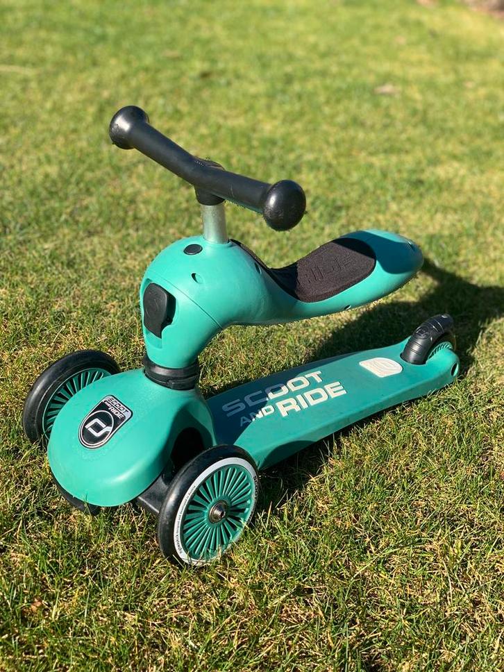 Scoot and ride step / loopfiets, Kinderen en Baby's, Speelgoed | Buiten | Voertuigen en Loopfietsen, Zo goed als nieuw, Loopfiets