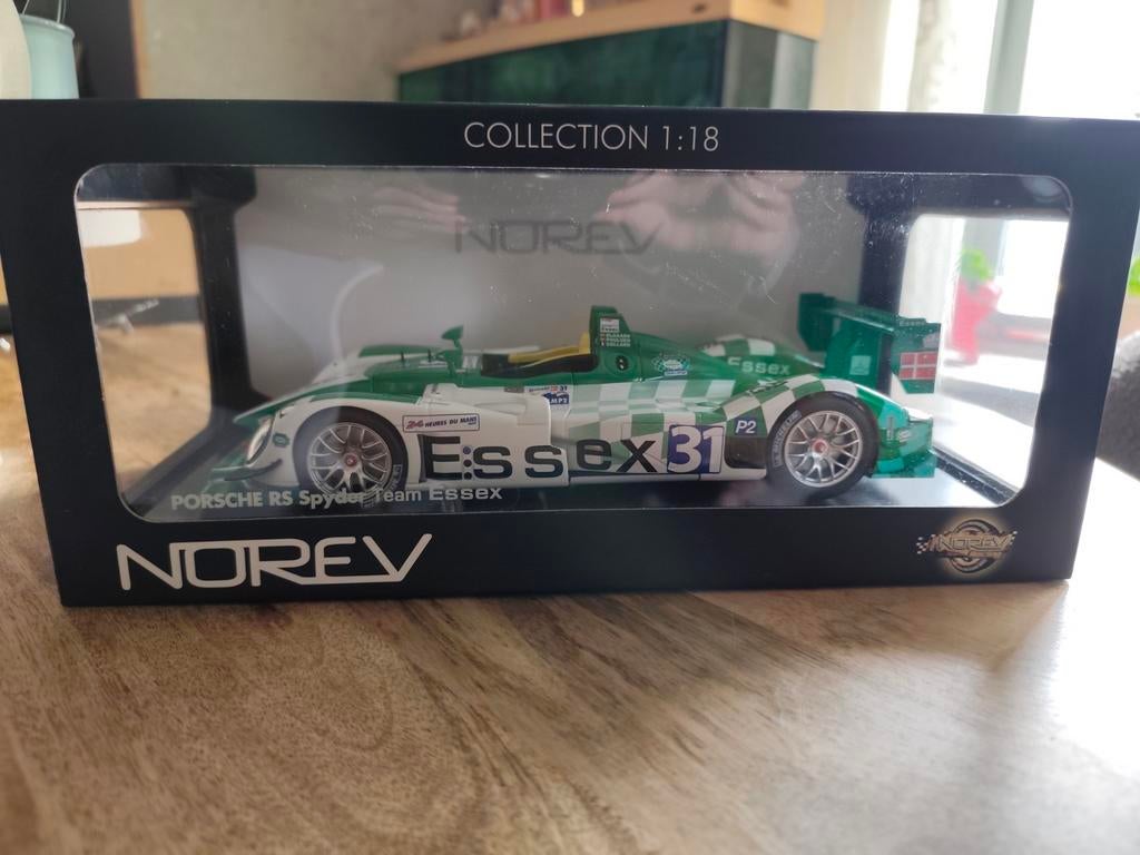 Norev Porsche RS Spyder Team Essex Collection 1:18, Ophalen, Nieuw, Norev