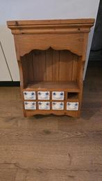 Kruidenkastje grenen, Ophalen