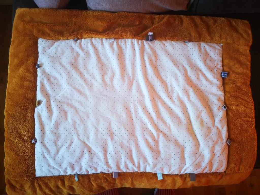 Boxkleed 70x90 cm - Camel - Zo goed als nieuw, Kinderen en Baby's, Boxen, Ophalen of Verzenden, Zo goed als nieuw, Rechthoekig