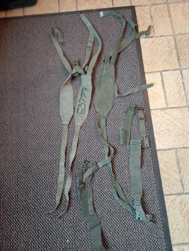 lot jungle webbing, Ophalen of Verzenden, Landmacht, Engeland, Embleem of Badge