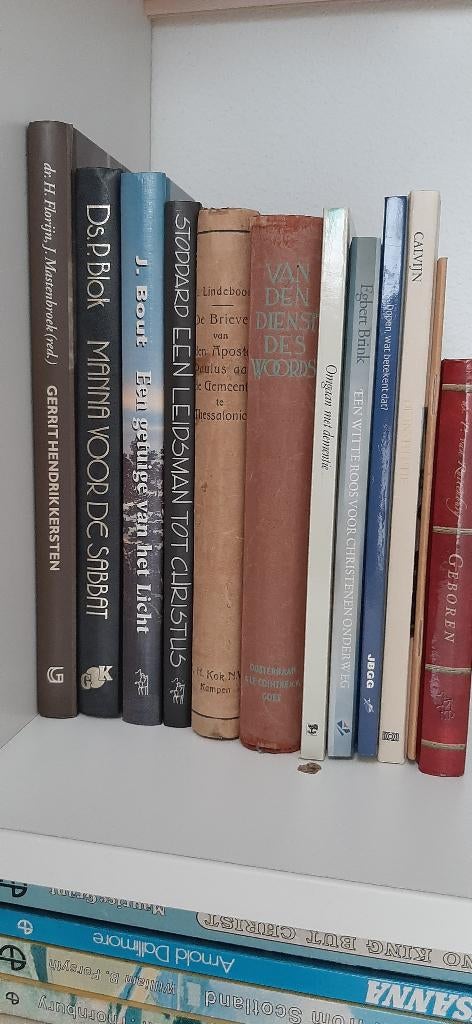 23 theologische boeken vanaf €3,00, Ophalen of Verzenden, Zo goed als nieuw, Christendom | Protestants
