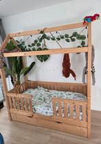 Houten peuterbedhuisje, Kinderen en Baby's, Ophalen, Hoogslaper