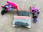 Nerf Rebelle set met twee blasters en pijltjes, Ophalen of Verzenden, Zo goed als nieuw