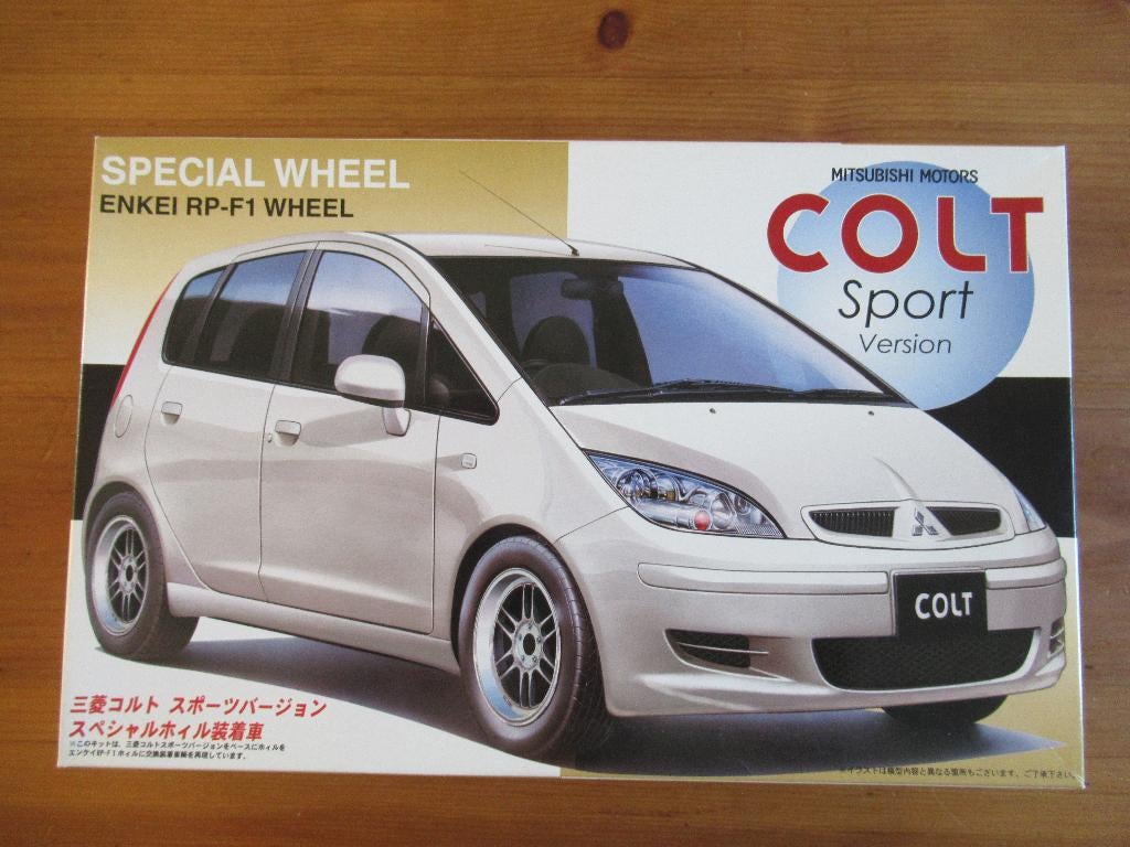 Mitsubishi Colt - Sport Version (Fujimi 1/24), Hobby en Vrije tijd, Modelbouw | Auto's en Voertuigen, Fujimi, Auto, Groter dan 1:32