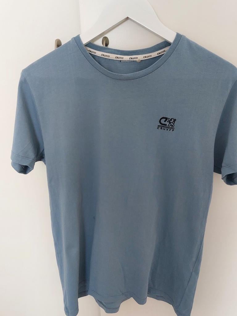 Lichtblauw t-shirt Cruyff maat M, Cruyff, Ophalen of Verzenden, Gedragen, Maat 48/50 (M)