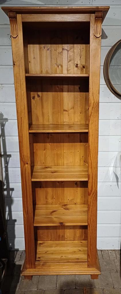 Smalle grenen legkast, vakkenkast, landelijke kast, kast, Huis en Inrichting, Kasten | Boekenkasten, Gebruikt, 50 tot 100 cm, 150 tot 200 cm