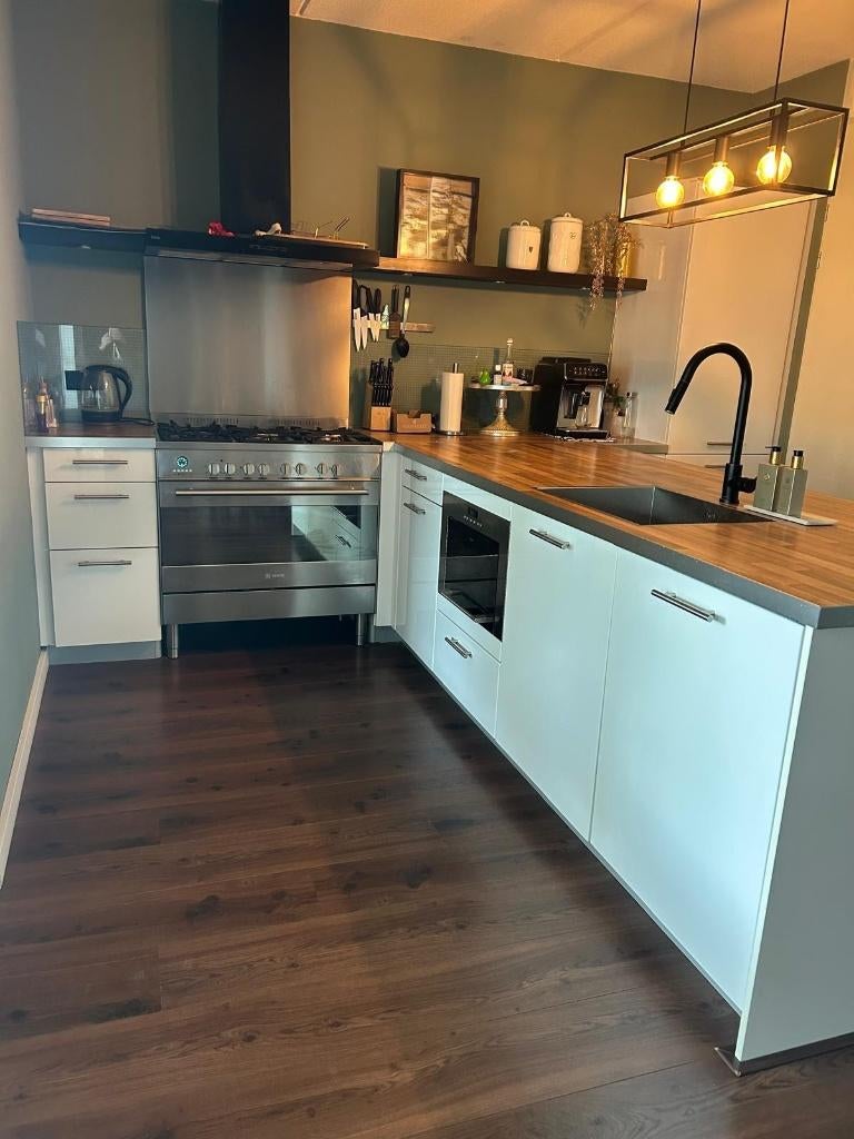 Keuken Tulp hoogglans Wit in goede staat, Ophalen, Gebruikt, Wit, Overige typen