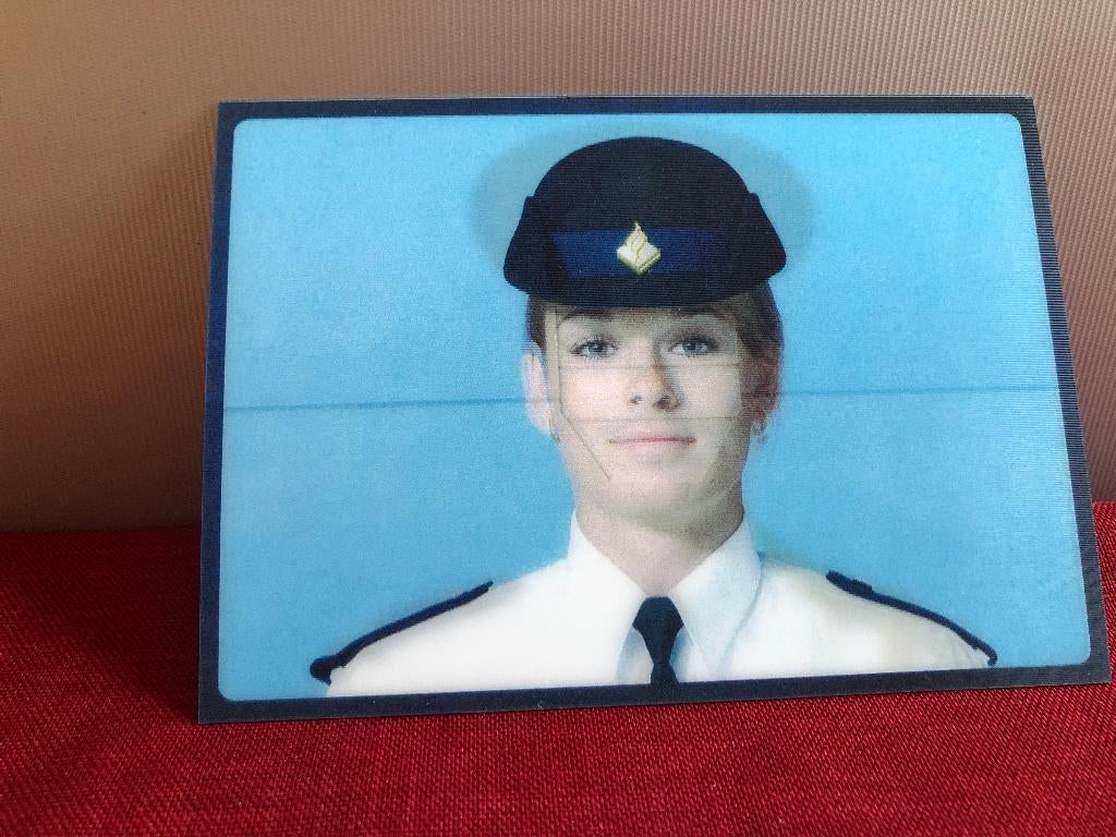 Promtie kaart 3D , kom bij de politie, Verzamelen, Ansichtkaarten | Themakaarten, Verzenden, 1980 tot heden, Ongelopen, Overige thema's