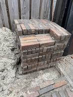 Gebruikte klinkers, bruin/rood/grijs ong. 6m2, Tuin en Terras, Tegels en Klinkers, Ophalen, Gebruikt, Klinkers, Minder dan 5 m²
