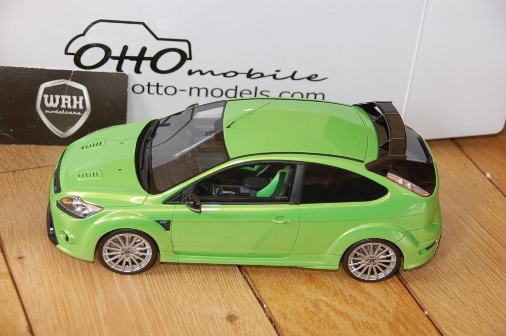 1:18 FORD FOCUS MK2 RS green Otto mobile OT381 WRH, Hobby en Vrije tijd, Modelauto's | 1:18, Verzenden, Zo goed als nieuw, Auto