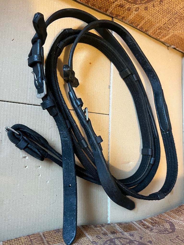 Set Eenvoudige Webband Springteugels Zwart Full, Ophalen of Verzenden, Gebruikt, Springen