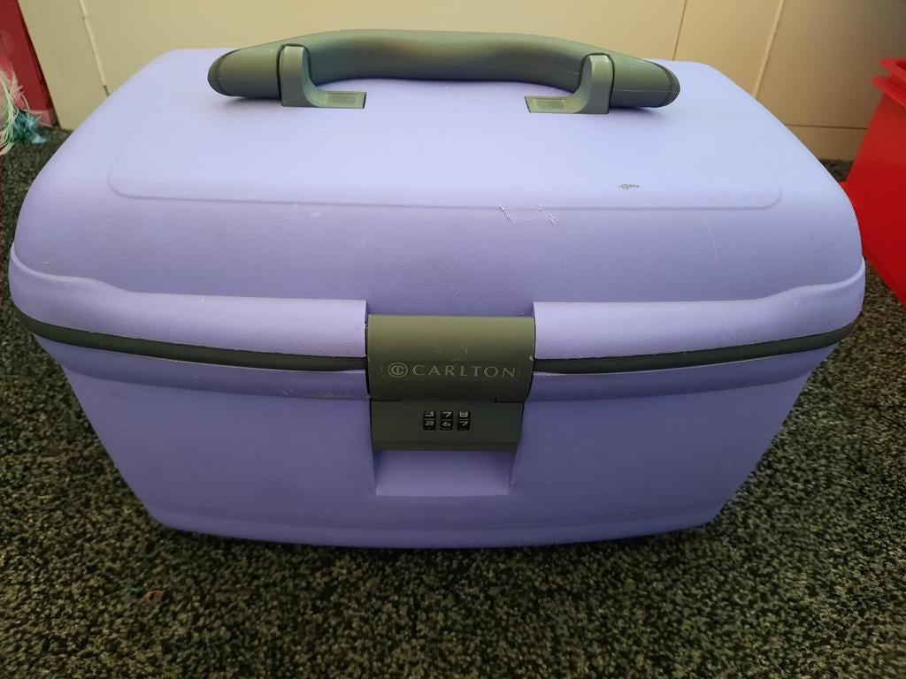 Carlton Beautycase - Gratis Ophalen, Ophalen, Gebruikt, Hard kunststof, Slot