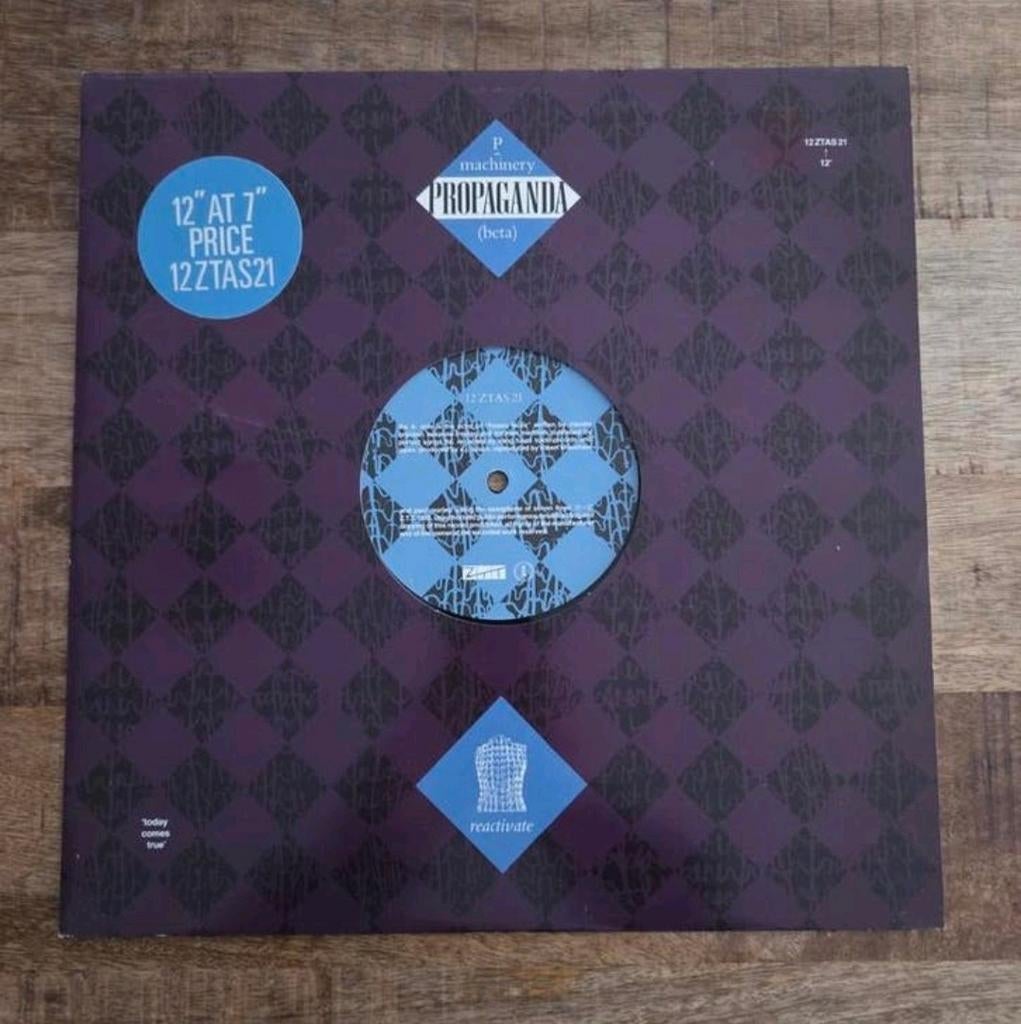 Lp maxi single propaganda machinery, Ophalen of Verzenden