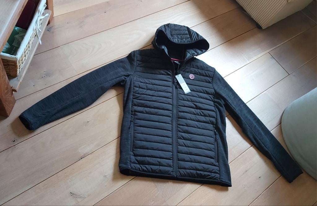 Nw heren jacket tussen jas AGU PADDED zwart mt L, Maat 52/54 (L), Agu padded, Zwart, Nieuw