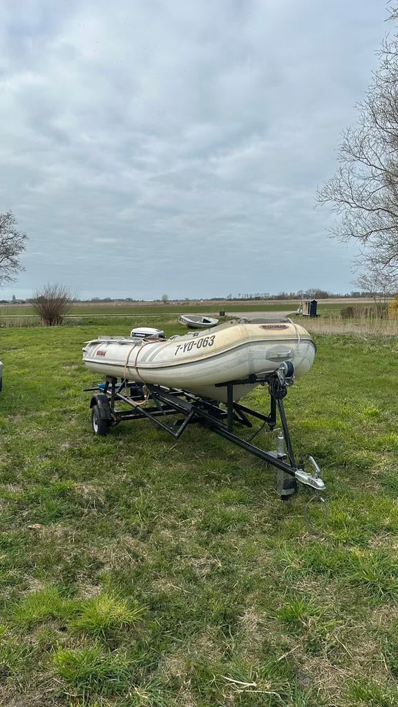 Suzumar 310 met Evinrude 15pk, Watersport en Boten, Ophalen, Gebruikt, Overige typen