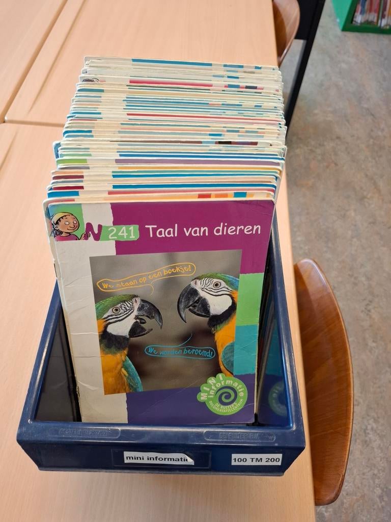 Mini-informatie boekjes, Boeken, Ophalen