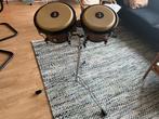 Bongo’s met standaard en lessenaar, Muziek en Instrumenten, Percussie, Ophalen, Zo goed als nieuw, Trommel