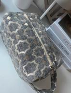 Handgemaakte Toilet-/Make-uptas – Uniek & Stijlvol, Ophalen of Verzenden, Nieuw, Grijs, Heer of Dame