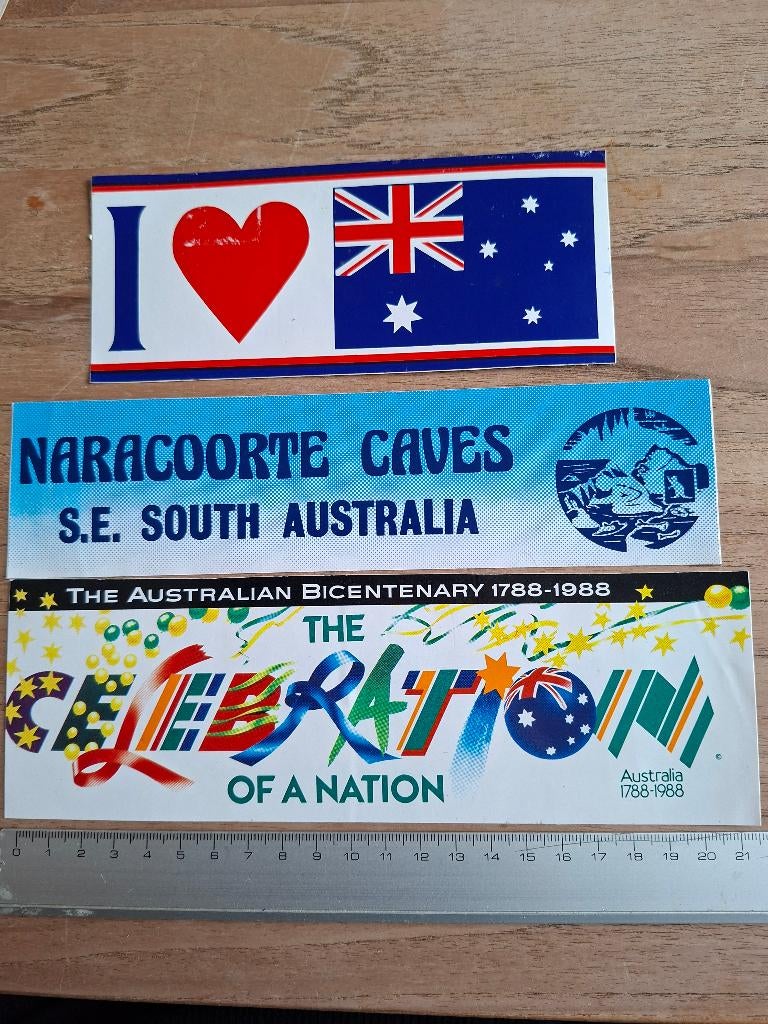 Stickers Australië, Ophalen of Verzenden, Zo goed als nieuw, Overige typen