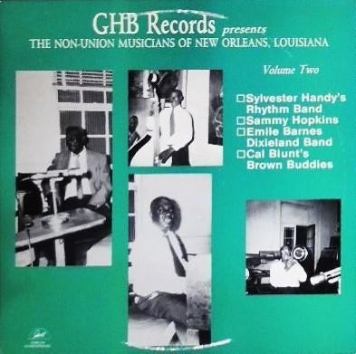 Non Union Musicians of New Orleans verzamel LP op GHB label, Ophalen, Gebruikt, Voor 1940, 12 inch