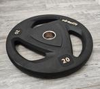 Olympische Halterschijf 1x20kg Virtufit gripper rubbercoated, Sport en Fitness, Ophalen, Nieuw