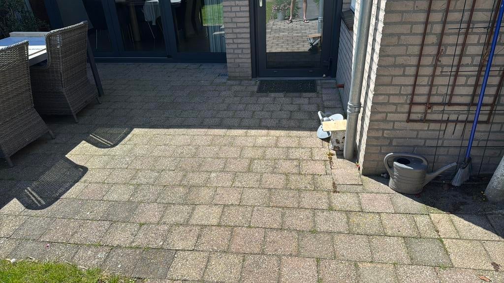 Terrastegels, Tuin en Terras, Tegels en Klinkers, Ophalen, Zo goed als nieuw, Beton, Terrastegels