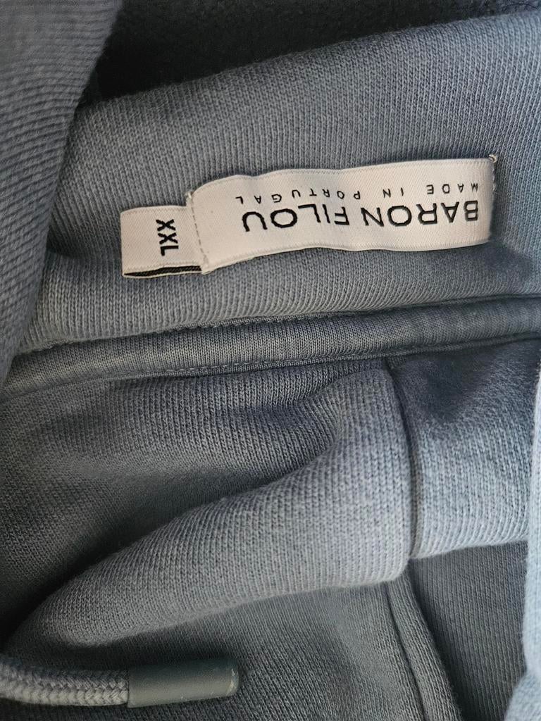 Baron Filou hoodie XXL - Stijlvolle hoodie met teddybeer, Kleding | Heren, Truien en Vesten, Baron Filou, Blauw, Overige maten