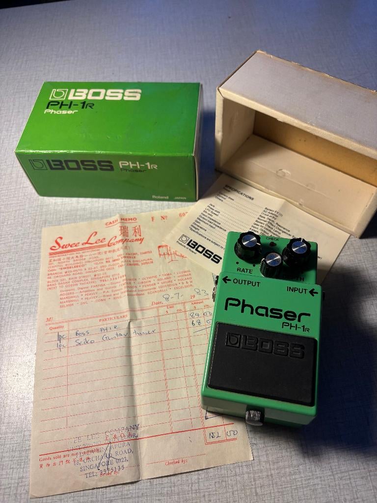 Boss PH-1R Phaser Vintage ONGEBRUIKT, Ophalen of Verzenden, Nieuw, Audio