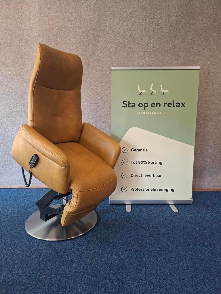 Sta op relax fauteuil Meubelzorg Lourdes Zo goed als nieuw!, Gehele gezicht, Hoofdstraat 60 Schijndel, Ophalen of Verzenden, Zo goed als nieuw