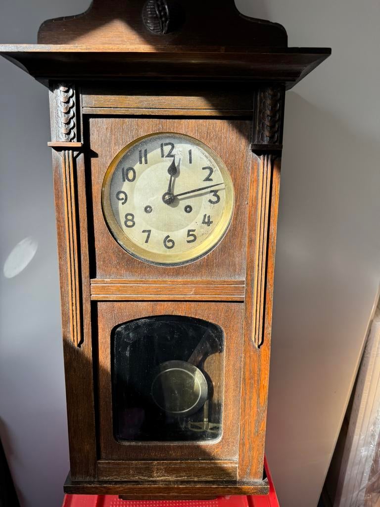 Wandklok regulateur, Ophalen