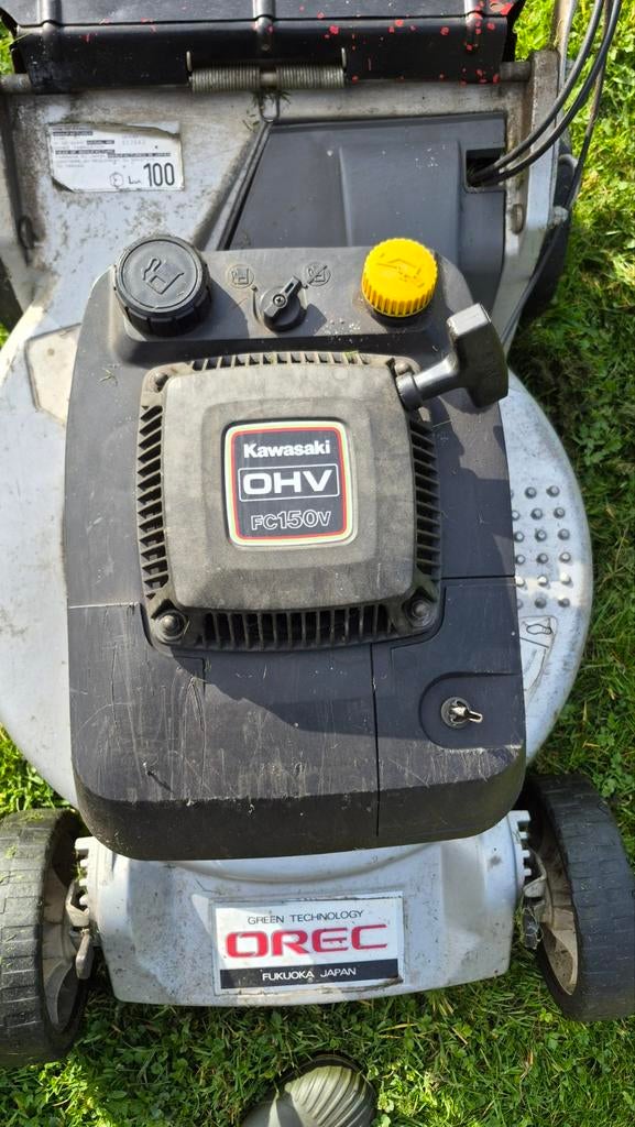 Kawasaki grasmaaier 50 cm, Tuin en Terras, Grasmaaiers, Ophalen of Verzenden, Gebruikt, 50 cm of meer